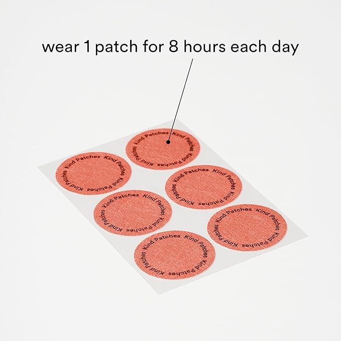 Kind Patches: 30 Metabolic Balance Patches, Berberine, Steady Release, Vegan, 1 Month Pack