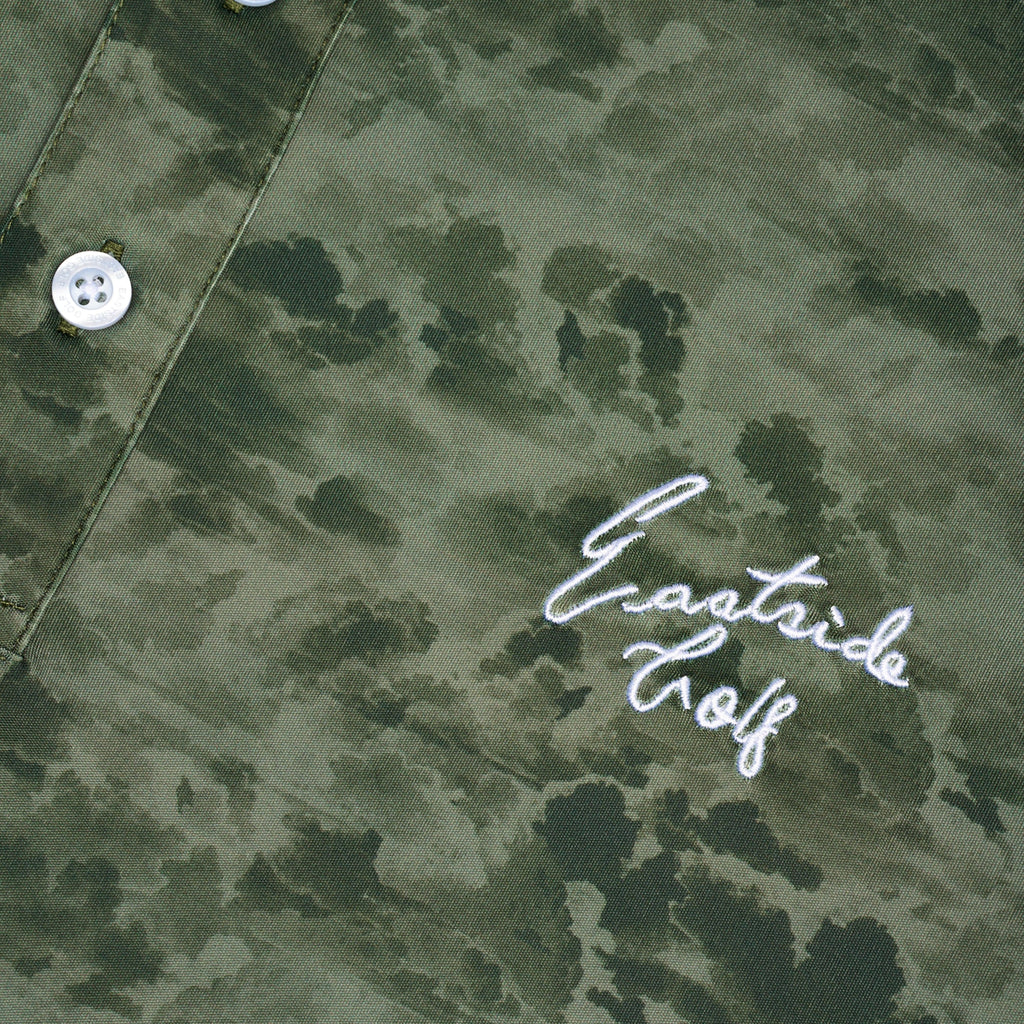 Cloud Print Signature Polo
